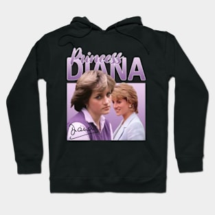 Princess Diana // 80s Purple Vintage Vibes // T-Shirt Hoodie